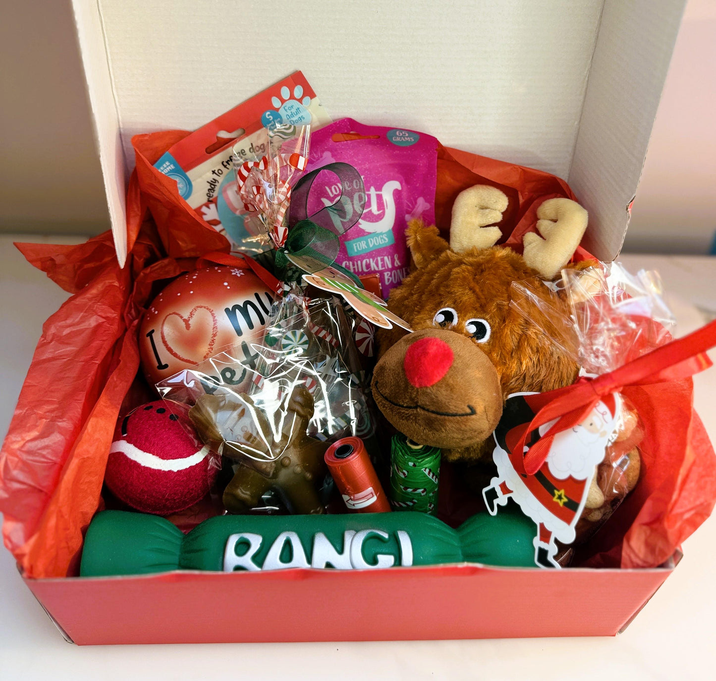 Christmas Toy & Treat Bigger Gift Box